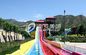 FRP Fiberglass Custom Water Slides for adults / amusement park equipment