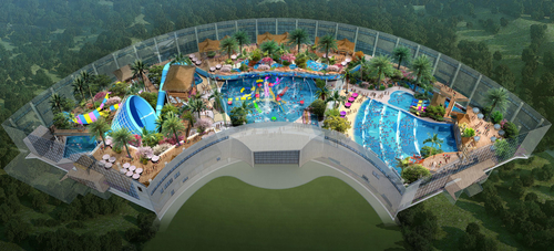 último caso de la compañía sobre Parque del agua de Shuozhou Xinglehai