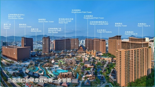 último caso de la compañía sobre Parque acuático Sanya Yalong Bay Mangrove Tree Resort