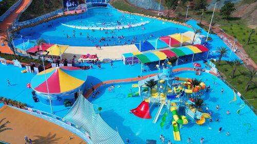último caso de la compañía sobre Another major development in Central Asia! A 25,000㎡ water park in Turkestan, Kazakhstan, is about to open, and our company has completed the delivery of the entire system.
