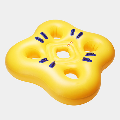 Cuatro personas tubo inflable para tobogán de agua de tornado 34 cm de diámetro interno