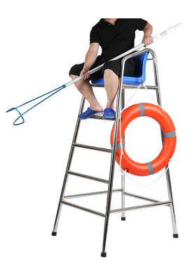 Silla de protección de la piscina de acero inoxidable 304