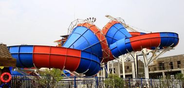 Diapositiva gigante del constrictor de la fibra de vidrio de la diversión del equipo más nuevo de Waterpark para el parque del agua del tema
