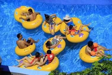 diapositiva de alta velocidad de la altura del 11m/de los 8m, equipo del parque del agua de 5 de los jinetes toboganes acuáticos de la fibra de vidrio