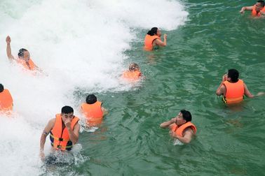 Gran tsunami artificial Océano de agua piscina de olas con Parque de olas Vacío de 3 metros de altura