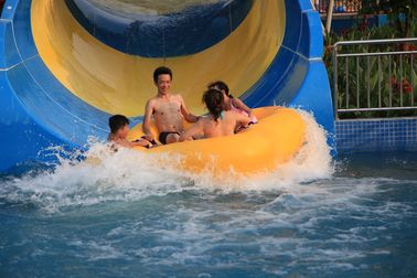 Los parques temáticos del agua de la aguamarina de FRP para el adulto/modificaron altura de la plataforma para requisitos particulares de la diapositiva el 16m del tornado