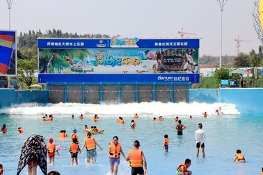 Poder fuerte del agua del parque de la onda de la construcción al aire libre más grande de la piscina para el parque al aire libre de la aguamarina