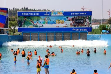 Casa artificial tsunami océano olas de agua piscina parque con olas de surf vacío de 3 metros de altura