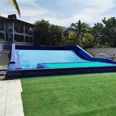 La mayoría paseo del flujo del simulador de la fibra de vidrio que practica surf popular del solo con el material impermeable del software