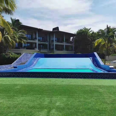 La máquina que practica surf modificada para requisitos particulares de la onda del jinete del flujo embroma los paseos de la diversión para el parque del agua