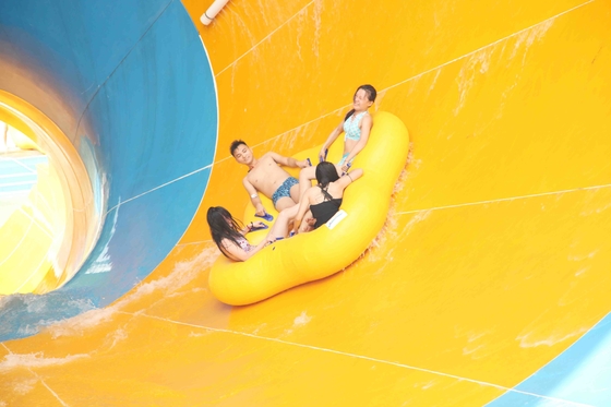 Altura modificada para requisitos particulares de la diapositiva el 14.6m del tornado del parque del agua de la fibra de vidrio de los adultos para el parque del agua