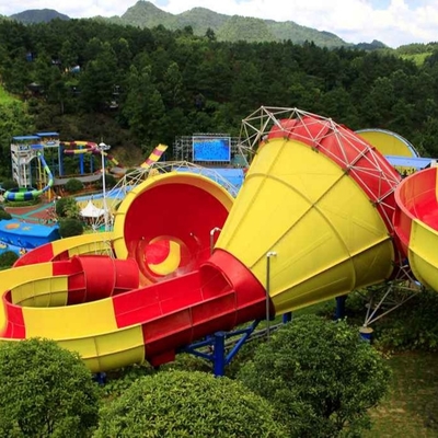 El parque clásico modificado para requisitos particulares del agua del valle de la rabieta de la fibra de vidrio monta 1 año Waranty