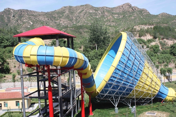 El mejor tobogán acuático de la fibra de vidrio de la diversión de la calidad para el parque del agua de la aventura en China