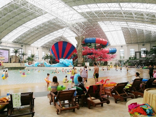 Riegue los toboganes acuáticos del equipo/de la fibra de vidrio del patio en parque temático del agua