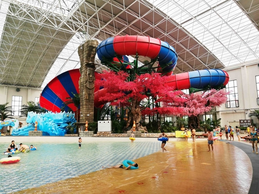 Grande del tobogán acuático del adulto del parque de la aguamarina y del tornado de los niños modificado para requisitos particulares