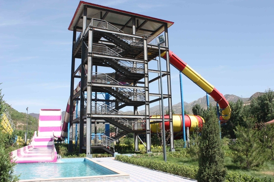 Equipo gigante del parque de la aguamarina que excita los Waterslides de la piscina de Swwiming para el parque del agua