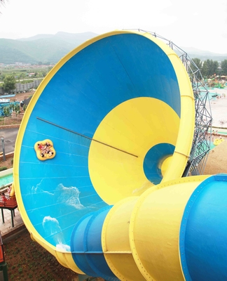 Toboganes acuáticos grandes de la fibra de vidrio del tornado para el equipo de Waterpark de la aventura de la diversión para el parque del agua