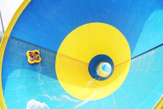 Toboganes acuáticos grandes de la fibra de vidrio del tornado para el equipo de Waterpark de la aventura de la diversión para el parque del agua