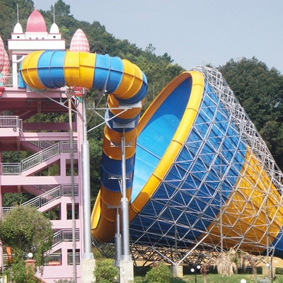El mejor tobogán acuático de la fibra de vidrio de la diversión de la calidad del parque del agua de la aventura de la aguamarina