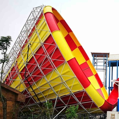 Resina grande azul de Ashland/DSM de los juegos del tobogán acuático del tornado para el parque del agua