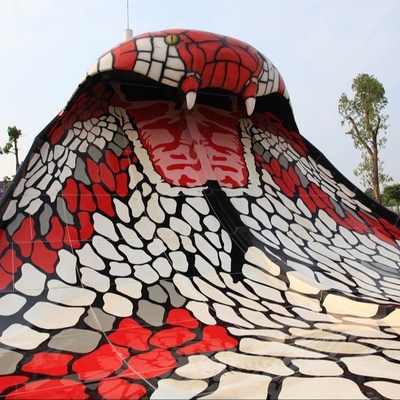 El tobogán acuático adulto de la fibra de vidrio del parque de atracciones galvanizó el capítulo de acero de carbono para el parque de la aguamarina del tema