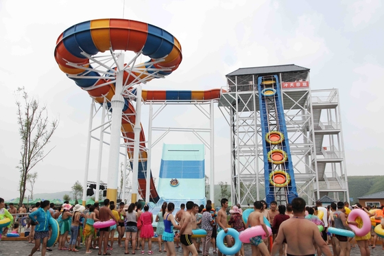 Equipo gigante del parque de la aguamarina que excita los Waterslides de la piscina de Swwiming para el parque del agua