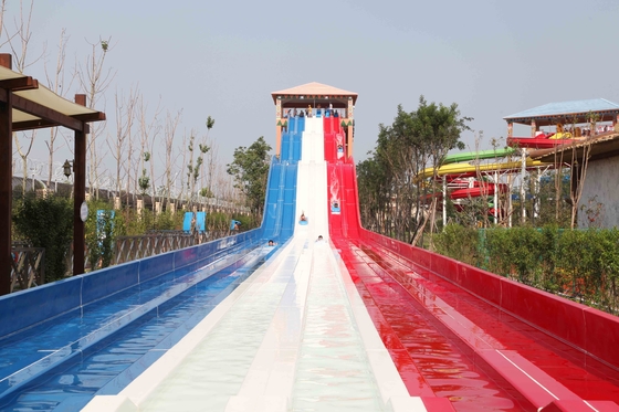 4 toboganes acuáticos de encargo de los carriles GRP/toboganes acuáticos del parque de atracciones para los adultos