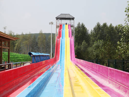 4 toboganes acuáticos de encargo de los carriles GRP/toboganes acuáticos del parque de atracciones para los adultos