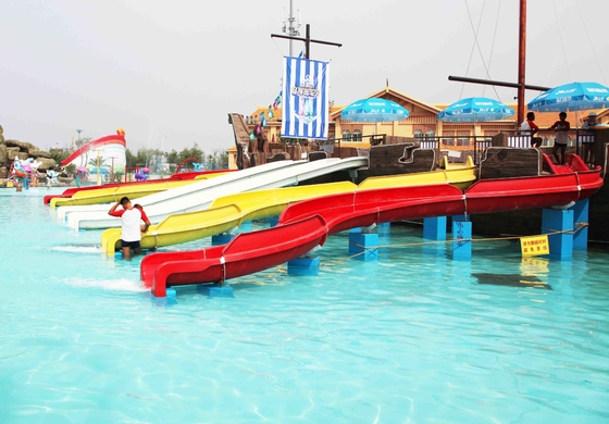 Juegos modificados para requisitos particulares del parque de atracciones de los toboganes acuáticos de los niños con la ayuda de acero galvanizada