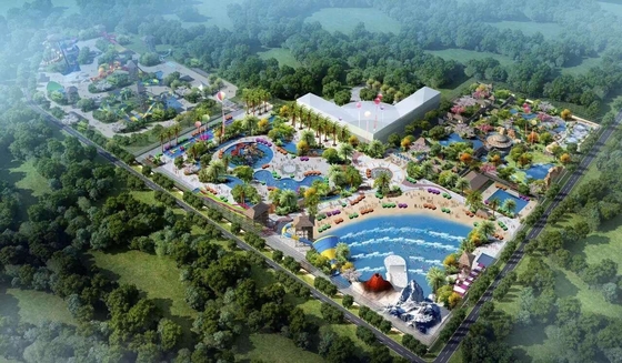Modifique el proyecto de Waterpark para requisitos particulares del adulto/de los niños, diseño de la diversión del agua del tema/tobogán acuático modificado para requisitos particulares