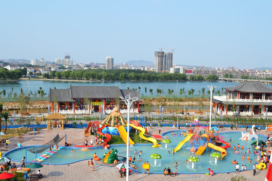 Proyecto de Waterpark de la diversión, diapositiva del parque del agua de Theming de los niños del equipo del parque del agua de Gaint
