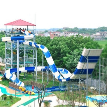 El proyecto de Waterpark del centro turístico de la fibra de vidrio, gigante desliza los proyectos de los paseos para el parque del agua
