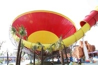 Tobogán acuático estupendo del tornado del equipo del parque del agua sobre el Waterslide de la piscina de la tierra