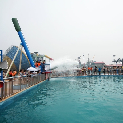 Toboganes acuáticos de la piscina de acero de la bola de cañón de la aduana el 12.5m para el equipo del parque del agua
