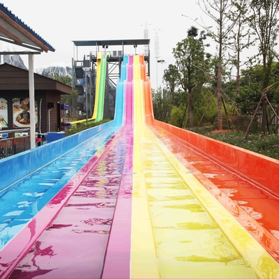 Toboganes acuáticos de alta velocidad de la fibra de vidrio/diapositiva plástica del agua adulta para el parque del agua de la aventura
