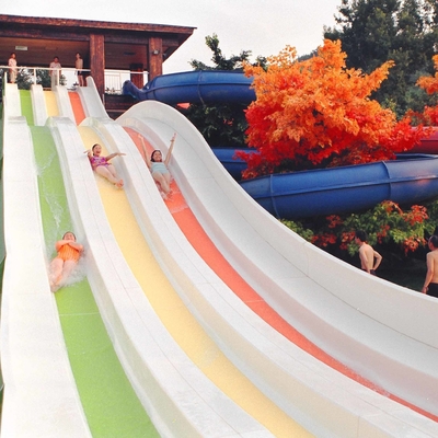 El tobogán acuático plástico de la fibra de vidrio del agua adulta el ³/h de 120 m para el agua de la aventura parquea