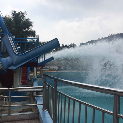 Altura libre divertida comercial de la plataforma del tobogán acuático el 1.2m de la caída para los parques temáticos del agua
