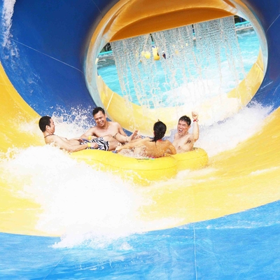 La aguamarina de FRP parquea el equipo para el adulto, diapositiva modificada para requisitos particulares del tornado/tobogán acuático de la fibra de vidrio
