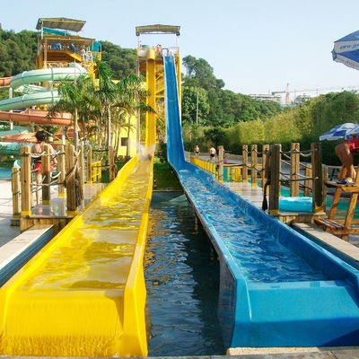 Equipo libre al aire libre del tobogán acuático de la caída del vidrio de fibra del parque de atracciones para el parque del agua de Outdor