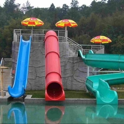 Juegos interiores/al aire libre de los toboganes acuáticos de la fibra de vidrio para los niños/el centro vacacional de la familia