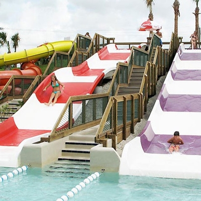 Diapositiva residencial de la piscina de los niños de la fibra de vidrio para el juego del agua/los toboganes acuáticos de los niños