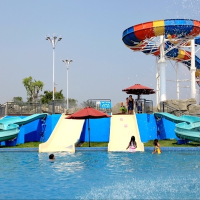 Diapositiva residencial de la piscina de los niños de la fibra de vidrio para el juego del agua/los toboganes acuáticos de los niños