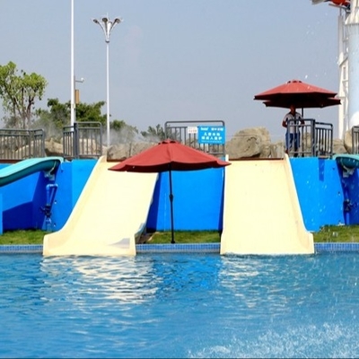 Los toboganes acuáticos de los niños de la fibra de vidrio, los toboganes acuáticos comerciales para la piscina de agua del centro turístico/los niños riegan el parque