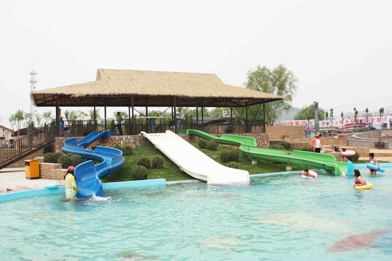 Juegos modificados para requisitos particulares del parque de atracciones de los toboganes acuáticos de los niños para la interacción de la familia