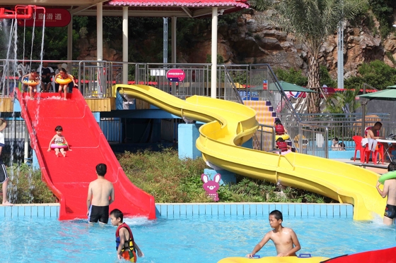 Customiazed embroma el tobogán acuático de la diversión para el equipo del parque del agua/del parque del agua de la fibra de vidrio