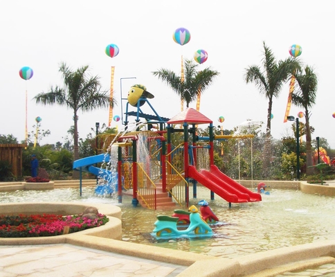 Casa galvanizada gigante del agua de la inmersión caliente del patio de 304 aguamarina del acero inoxidable para el parque de la aguamarina