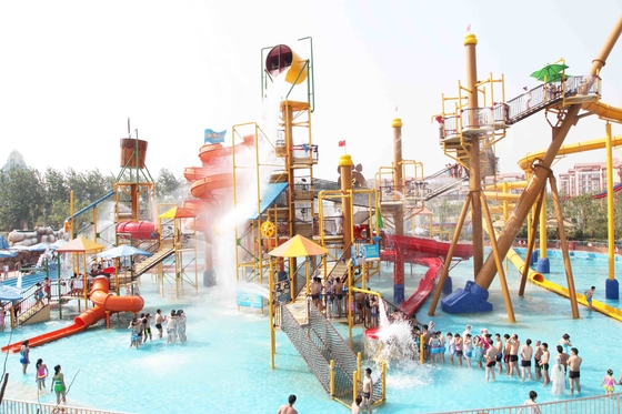 Fortaleza completa del agua del parque del agua de la aguamarina de la moda para el adulto y los niños