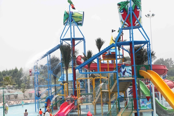 Equipo gigantesco del parque de atracciones del parque del agua de los deportes del patio de la aguamarina de la casa del agua