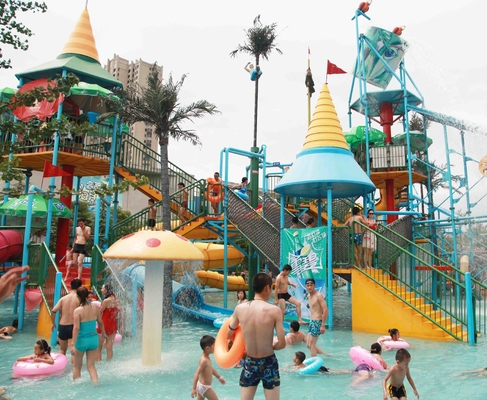 Fortaleza emocionante del agua del parque del agua de la aguamarina para el equipo del parque de atracciones
