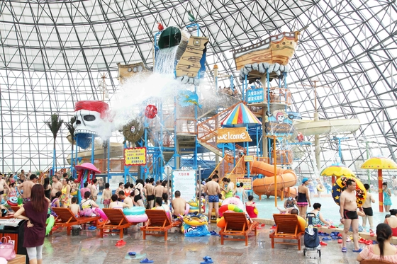 Combinación de encargo al aire libre de los toboganes acuáticos de los parques de atracciones del agua para el hotel/la casa del agua